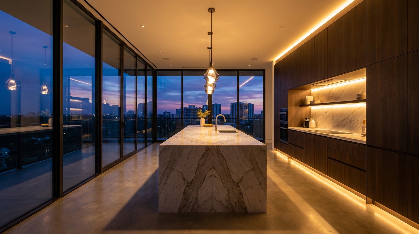 The kitchen