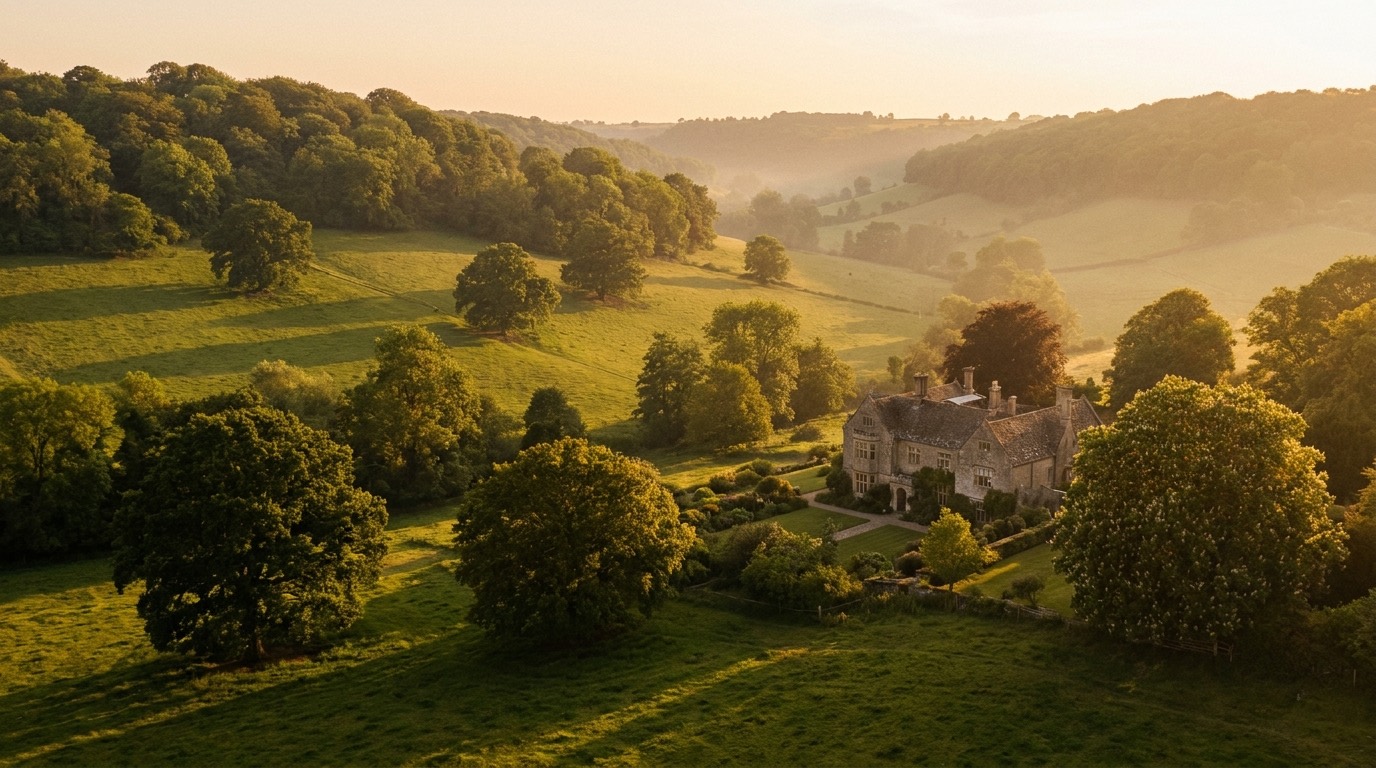 The estate landscape